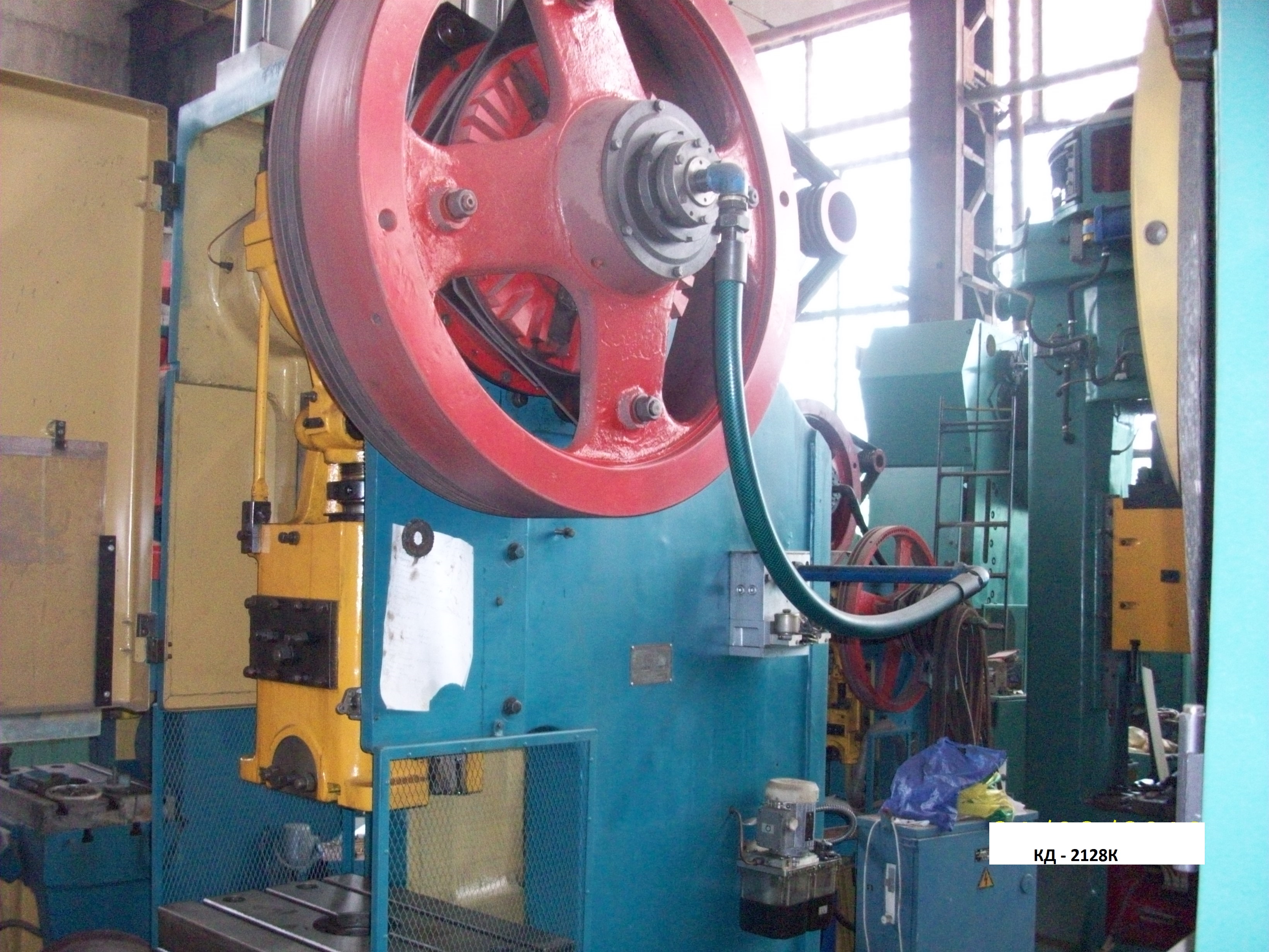 Прес КД-2128К - загальний вигляд кривошипного преса